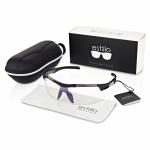 Ochronne elastyczne okulary rowerowe bezbarwne polikarbonowe z filtrem UV400 ESTILLO EST-412-0