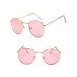 Różowe okulary przeciwsłoneczne lenonki STEC-14