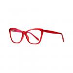 Okulary kocie do komputera damskie z filtrem BLUE Light zerówki 2552D