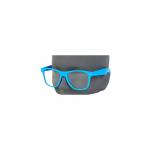 Błękitne okulary nerdy zerówki Damskie i Męskie NR-51