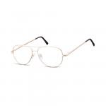 Aviator zerowki Okulary Oprawki metalowe korekcyjne 790C