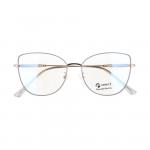 Okulary kocie do komputera damskie z filtrem BLUE Light zerówki 2576-1