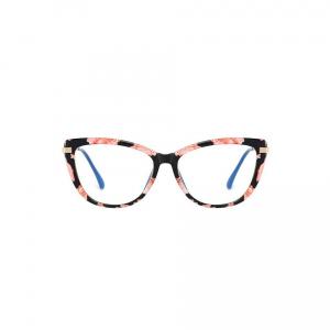 Kocie Okulary damskie z filtrem BLUE Light do komputera zerówki 2546-2