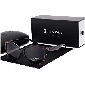 Damskie kocie okulary przeciwsłoneczne z polaryzacją i filtrem UV400 POL-812 PolarZone
