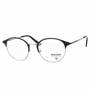 Oprawki korekcyjne Stalowe zerówki okulary pełne okrągłe FLEX MM605 czarne