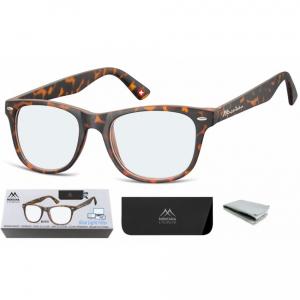 Okulary z filtrem do Komputera i Czytania moc: +1 Plusy z Antyrefleksem Montana BLFBOX67A