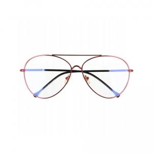 Okulary oprawki korekcyjne Nerdy zerówki transparentne Sunoptic CP124