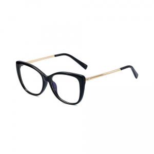 Okulary kocie do komputera damskie z filtrem BLUE Light zerówki 2564