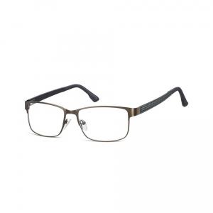 Elastyczne oprawki okularowe Sunoptic 610D metalowe kolor oliwkowy