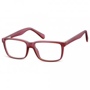 Okulary oprawki korekcyjne Nerdy zerówki Flex Sunoptic CP162F burgund