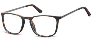 Okulary oprawki zerówki korekcyjne nerdy Unisex Sunoptic AC25 panterka