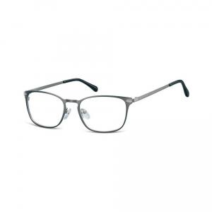 Oprawki okularowe kocie oczy damskie stalowe Sunoptic 991B grafitowe