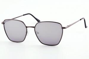 Klasyczne okulary przeciwsłoneczne metalowe srebrne lustra hm-1585 z fleksami