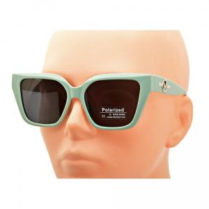Patynowe damskie okulary przeciwsłoneczne z filtrem UV400 i polaryzacją POL-73115A