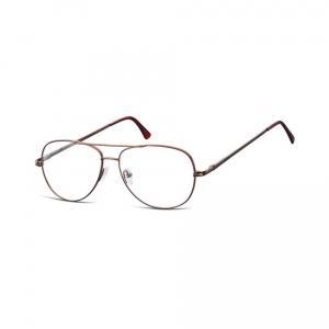 Aviator zerowki Okulary Oprawki metalowe korekcyjne 790D