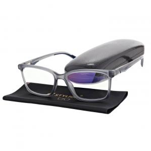 Męskie okulary +1.75 do czytania i komputera Blue Light ST339 szare