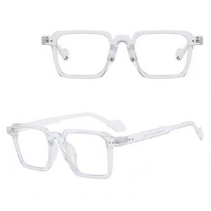 Okulary zerówki do komputera z filtrem BLUE LIGHT STL37H transparentne + akcesoria