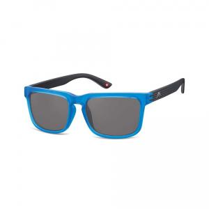 Męskie okulary przeciwsłoneczne MONTANA S26B czarno-niebieskie