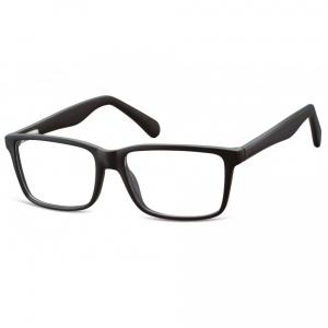 Okulary oprawki korekcyjne Nerdy zerówki Flex Sunoptic CP162 czarne