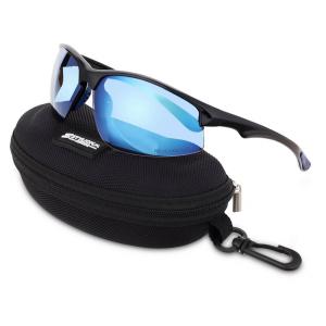 Sportowe okulary przeciwsłoneczne lustrzane ZSPD855 black/blue