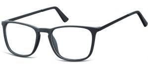 Okulary oprawki zerówki korekcyjne nerdy Unisex Sunoptic AC25G czarne