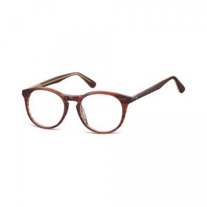 Okrągłe okulary oprawki zerowki korekcyjne Sunoptic AC45F