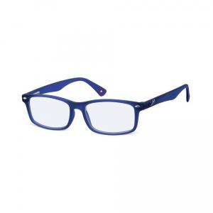 Okulary z filtrem niebieskim do czytania i komputera moc: +3.50 granatowe BLFBOX83C