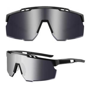 Sportowe okulary przeciwsłoneczne z filtrem UV400 SVM-13J czarne