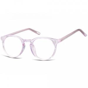 Okulary oprawki korekcyjne Lenonki zerówki transparentne Sunoptic CP123D