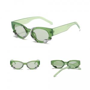 Damskie okulary przeciwsłoneczne z filtrem UV400 zielone ST-MAX4C