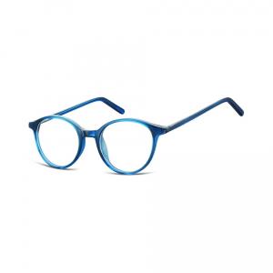 Okulary oprawki zerówki korekcyjne lenonki Unisex Sunoptic AC23D ciemny niebieski