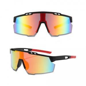 Sportowe okulary przeciwsłoneczne z filtrem UV400 Black/Red SVM-13D