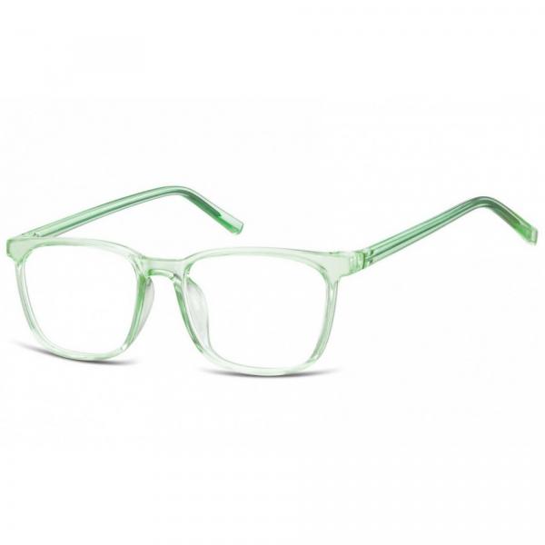 Okulary oprawki korekcyjne Nerdy zerówki transparentne Sunoptic CP124B