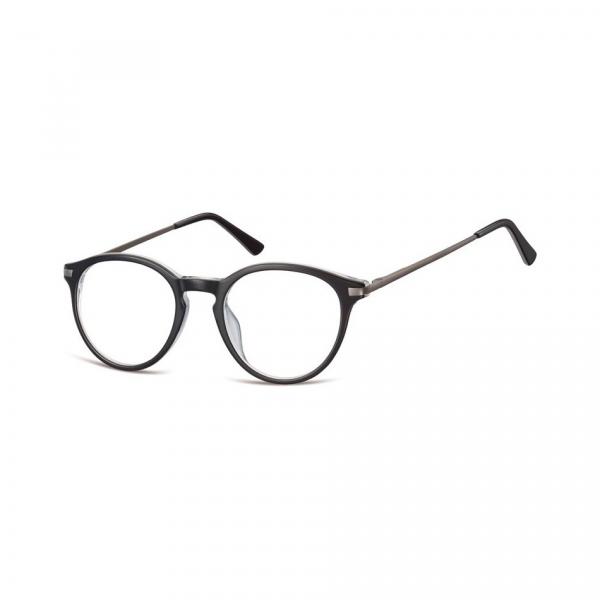 Okrągłe okulary oprawki zerowki korekcyjne Sunoptic AC50A