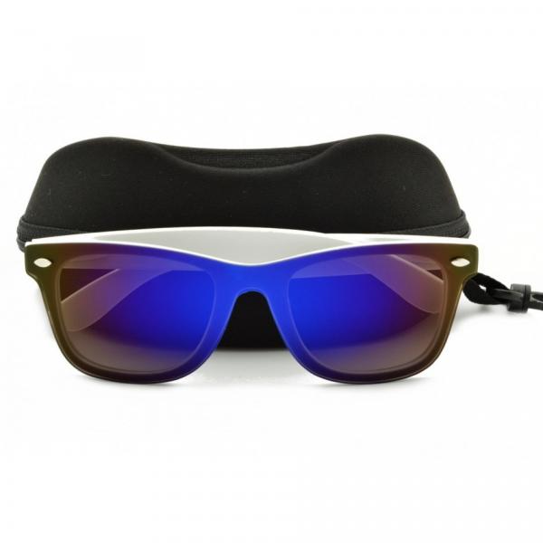 Okulary Pełne Lustro Nerdy przeciwsłoneczne UV400 - STD-13