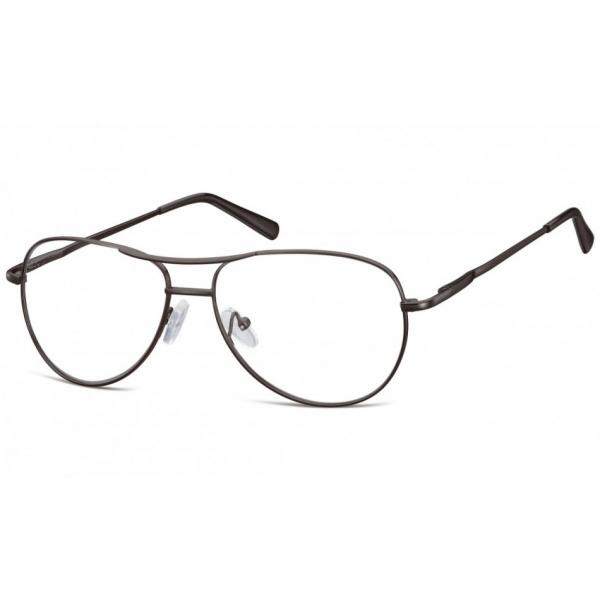 Zerowki Aviator Okulary oprawki metalowe korekcyjne 699D