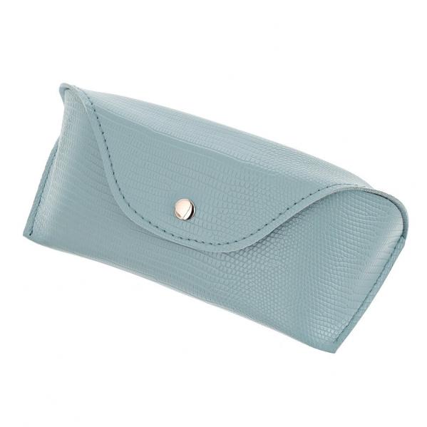 Etui na okulary ET-128A pastelowy błękit