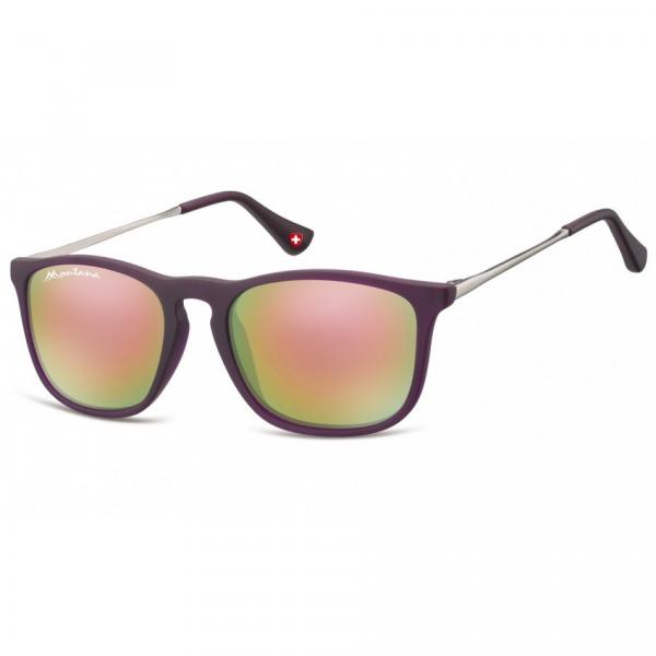 Okulary dziecięce nerdy Unisex lustrzanki matowe CS72C