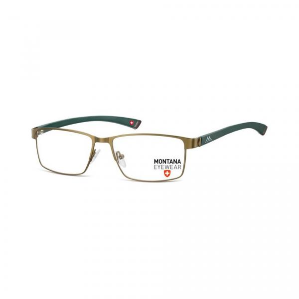 Zielone okulary oprawki optyczne Montana MM613F