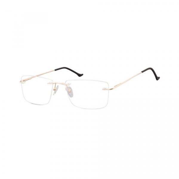 Bezramkowe Okulary oprawki korekcyjne Sunoptic 984D złote