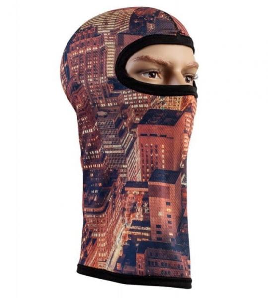 Kominiarka termoaktywna 3D - Miasto Noca