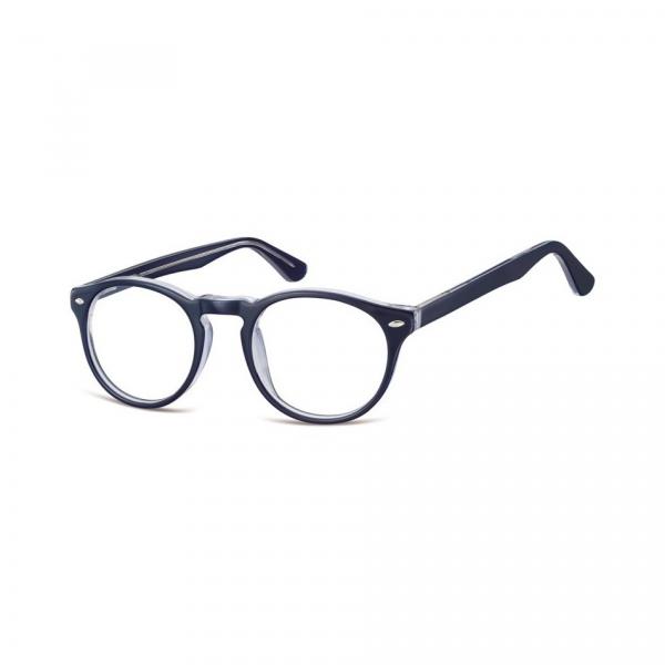 Okrągłe okulary oprawki zerowki korekcyjne Sunoptic AC46C