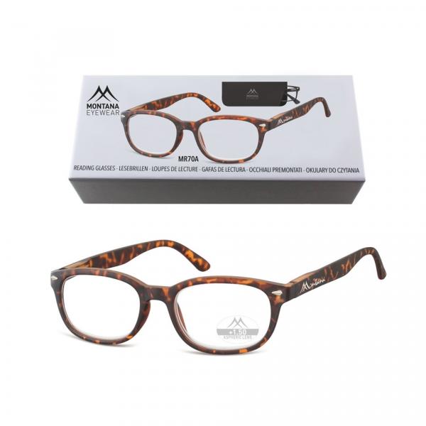 Okulary do Czytania asferyczne Montana BOX70A moc: +2