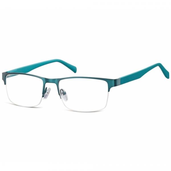 Damskie kocie okulary zerówki do komputera BLUE LIGHT z flexami 25128C