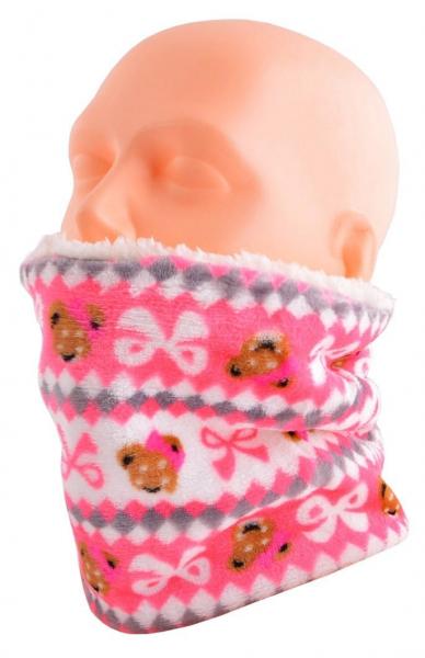 Dzieciecy Komin - Czapka - Szalik - Chusta - Kominiarka, Misie - 17