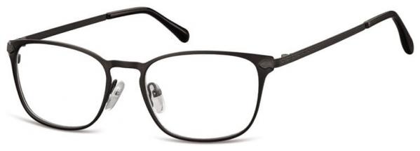 Oprawki okularowe kocie oczy damskie stalowe Sunoptic 991 czarne