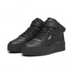 Damskie sneakersy Carina Street Mid PUMA Black Rose Gold Metallic