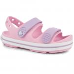 Dziecięce sandały na rzepy niebieskie CROCS Crocband Cruiser