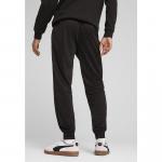 Męskie spodnie poliestrowe Essentials z logo No. 1 PUMA Black