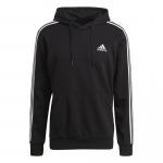 Adidas Essentials 3-Stripes Fleece Hoodie, męska bluza